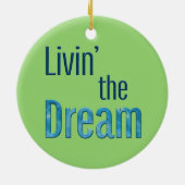 夢を見る セラミックオーナメント (裏面)