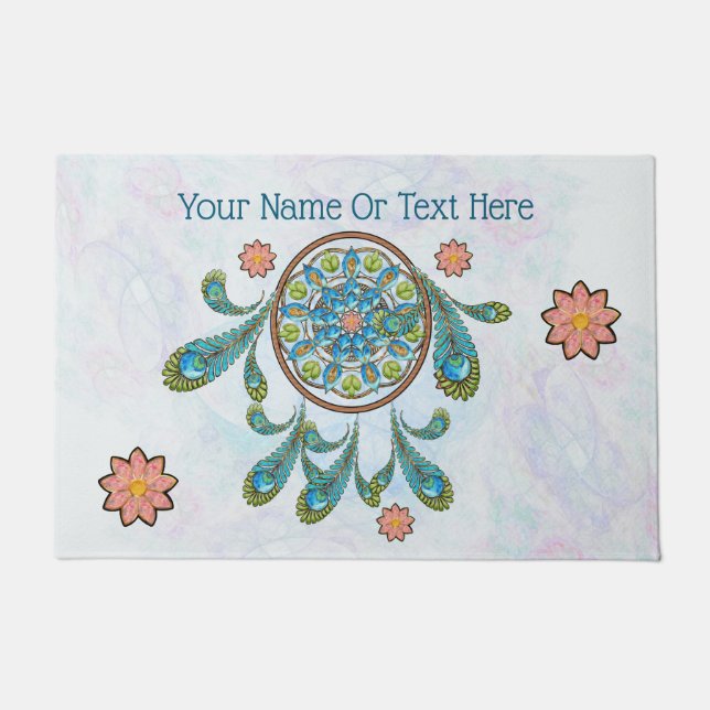 夢を見る ドアマット (正面)