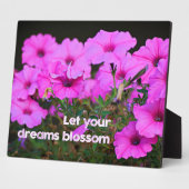 夢を見る フォトプラーク (側面)