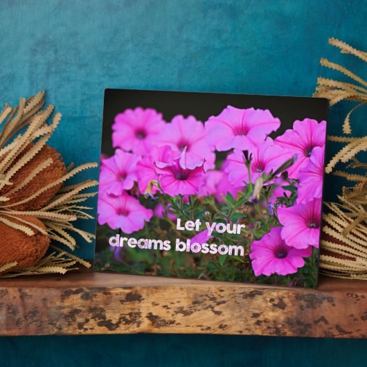 夢を見る フォトプラーク (側面)