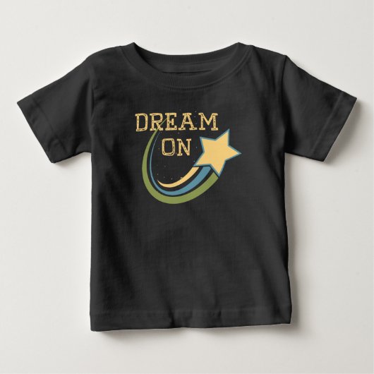 夢を見る ベビーTシャツ (正面)