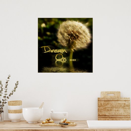 夢を見る ポスター (キッチン)