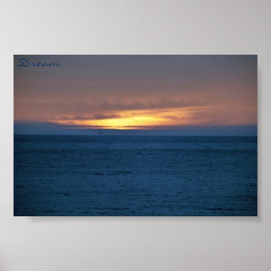 夢を見る ポスター (正面)