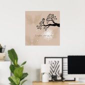 夢を見る ポスター (ホームオフィス)