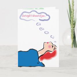 夢を見る – 曲がった挨拶を聞く カード