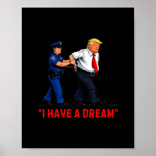 夢を見る Funny Trump 警察 引用 言葉 メンズ ポスター