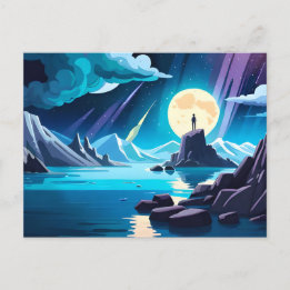 夢を見る – Man by the Sea ポストカード