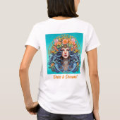 夢を見る Tシャツ (裏面)