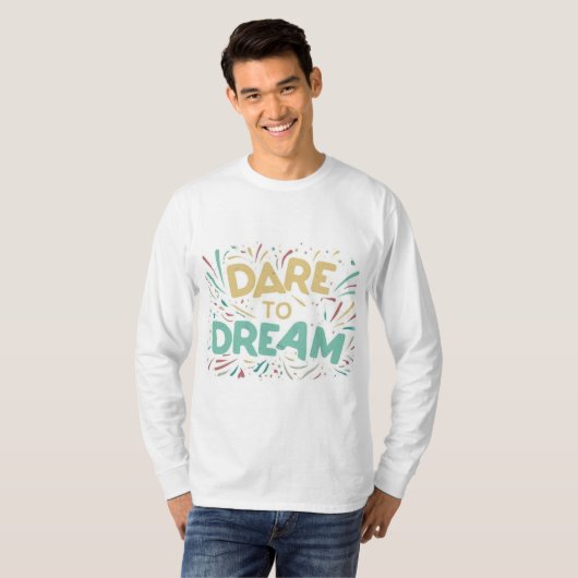 夢を見る Tシャツ (正面フル)