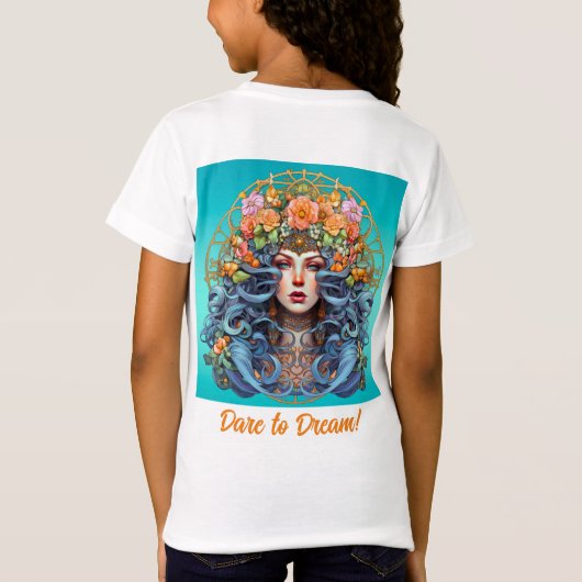夢を見る Tシャツ (裏面)