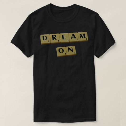 夢を見る Tシャツ (デザイン正面)