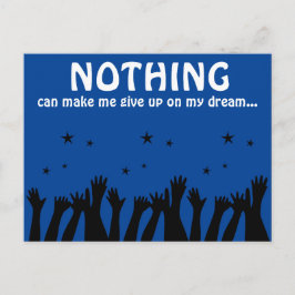 夢を見与えても夢が見ぬ ポストカード