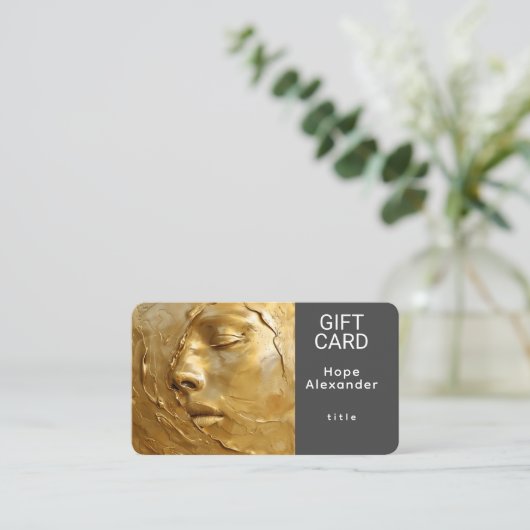 夢を解くギフト 名刺 (スタンド正面)