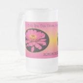 夢を追いかける フロストグラスビールジョッキ (正面左)