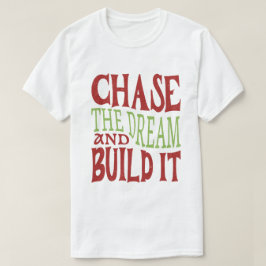 夢を追い求めて作り上げる Tシャツ