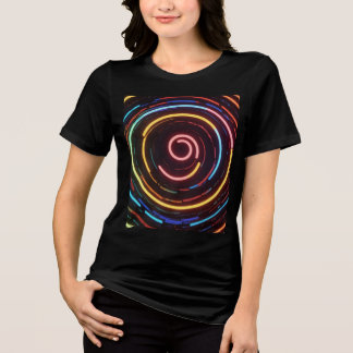 夢を追うはっきりしたタイポグラフィTシャツ トライブレンドTシャツ
