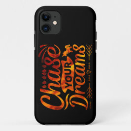 夢を追うやる気を起こさせる引用文 iPhone 11 ケース