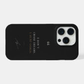 夢を追うんじゃない、目標を狩るんだ モチベーショナルiPhoneケース iPhoneケース (裏面横)