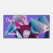 夢を追うモチベーション抽象芸術 デスクマット (正面)