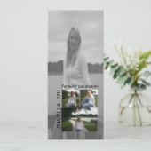 夢を追う卒業写真カード 招待状 (スタンド正面)