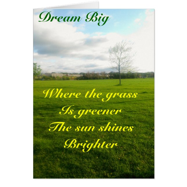 夢を追う (正面)