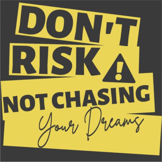 夢を追う シール (正面)