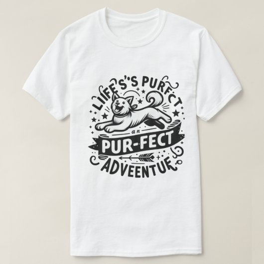夢を追う Tシャツ (デザイン正面)