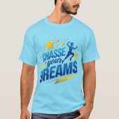 夢を追う Tシャツ (正面)