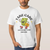 夢を追え Tシャツ (正面)