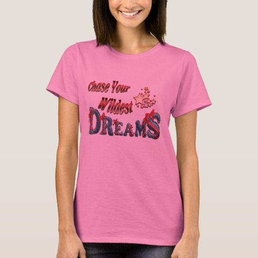 夢を追え Tシャツ (正面)