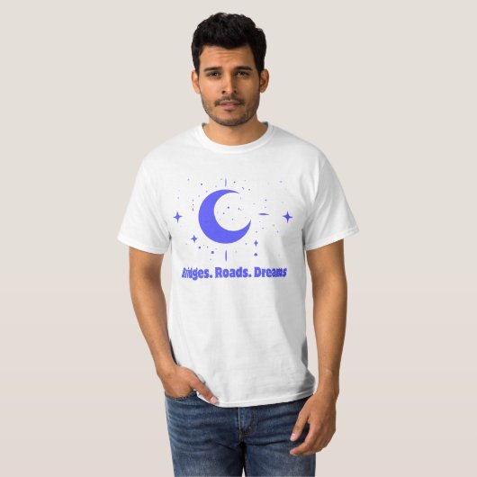 夢を追って Tシャツ (正面フル)