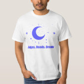 夢を追って Tシャツ (正面)