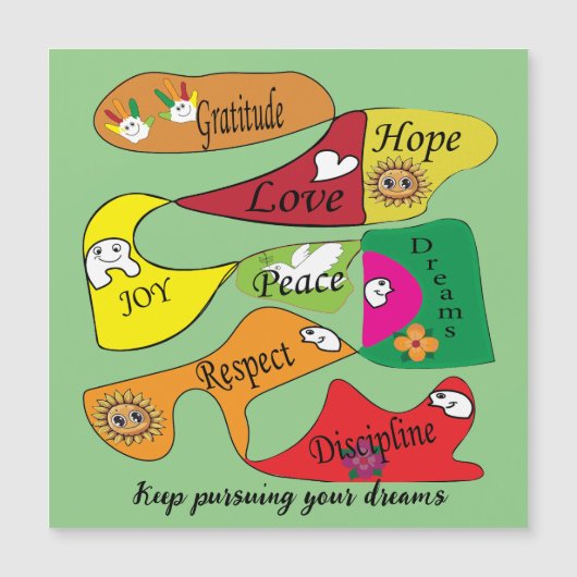 夢を追保う磁気カード (正面)