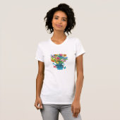 夢を開花 Tシャツ (正面フル)