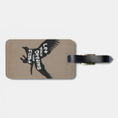 夢を飛んで鷲を旅しよう ラゲッジタグ (裏面横)