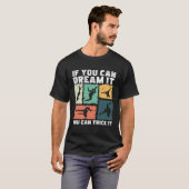 夢を騙してフリースタイルの曲芸を騙す Tシャツ (正面フル)