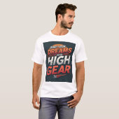 夢を高ギア Tシャツ (正面フル)