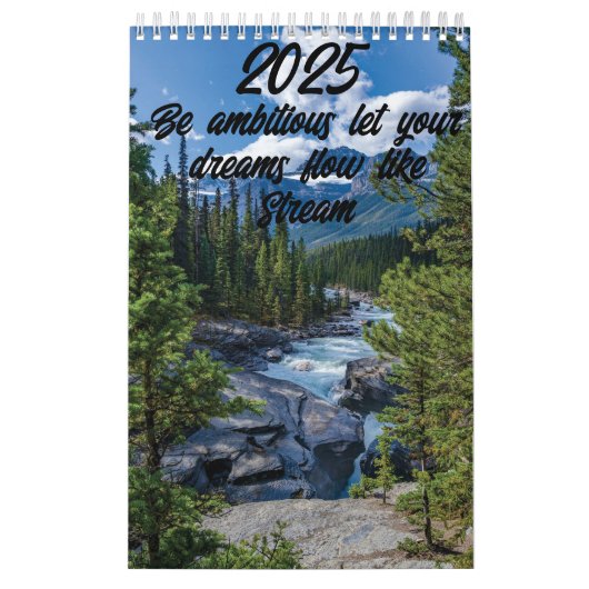 夢をStreamのように流し出す野心的である カレンダー (カバー)