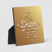 夢インスパイア意欲を起こ フォトプラーク (正面)