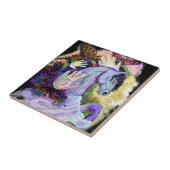 夢ウマ科の見 タイル (側面)