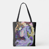 夢ウマ科の見 トートバッグ (裏面)