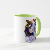 夢ウマ科の見 マグカップ (正面右)