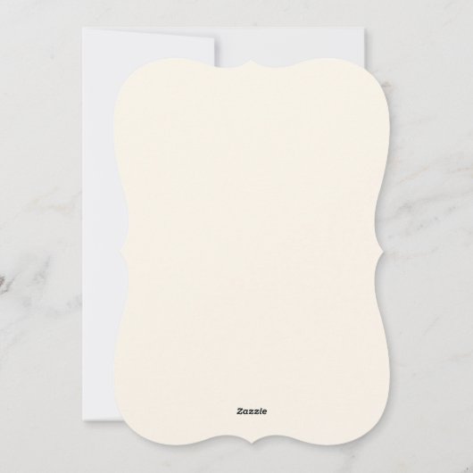 夢エレガントの花 – ファンタジー自然ありがとう シーズンカード (裏面)