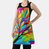 夢カラフルの木 エプロン (インサイチュ)