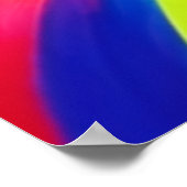 夢カラフルの木 ポスター (角)