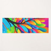 夢カラフルの木 ヨガマット (正面(横))