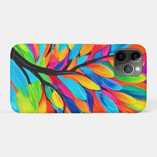 夢カラフルの木 Case-Mate iPhoneケース (裏面(横))