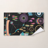 夢カラフル見 バスタオルセット (ハンドタオル)