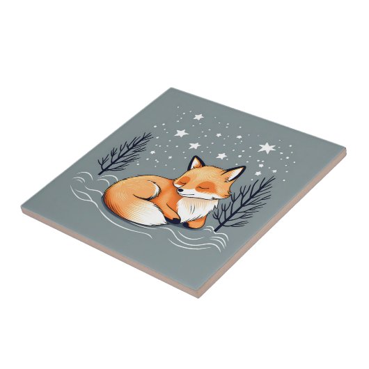 夢キツネナイトスカイ タイル (側面)