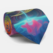 夢サイケデリックの風景 ネクタイ (ロール)